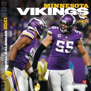 NFL Kalendář 2021 Minnesota Vikings Nástenný kalendář standard