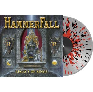 HammerFall Legacy Of Kings LP potřísněné