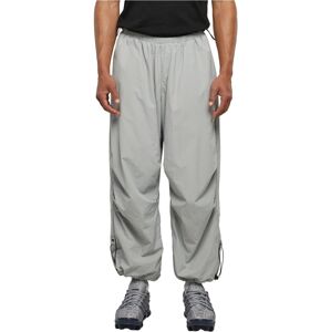 Urban Classics Nylon Parachute Pants Kalhoty světle šedá