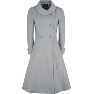 H&R London Kabát s rozšířeným spodním dílem Anastasia Dámský kabát šedá