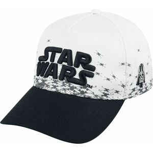 Star Wars Logo Baseballová kšiltovka bílá/cerná