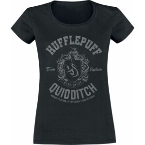 Harry Potter Hufflepuff - Quidditch Dámské tričko černá