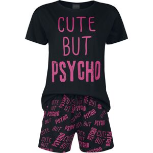 Cute But Psycho pyžama vícebarevný