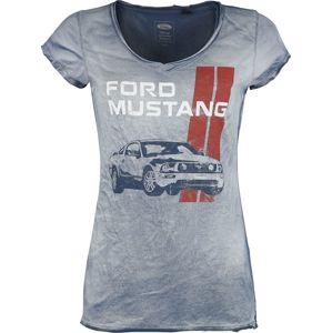 Ford Mustang - Freedom Machine Dámské tričko modrá