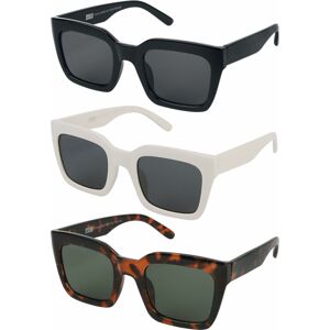 Urban Classics Skyros 3-Pack Slunecní brýle vícebarevný