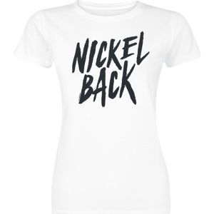 Nickelback Logo dívcí tricko bílá