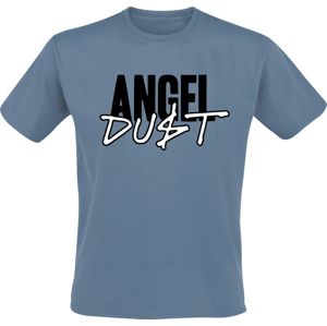 Angel Dust Bold Angel Logo tricko světle modrá