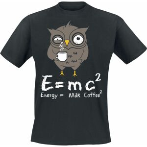Tierisch Energy Milk Coffee Tričko černá