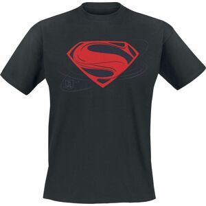 Justice League Core Superman Logo Tričko černá