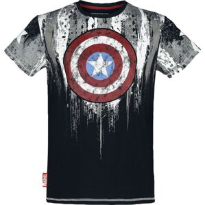 Captain America Shield Tričko vícebarevný