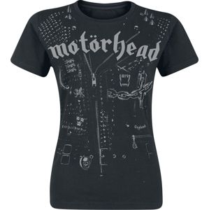 Motörhead Leather Jacket dívcí tricko černá