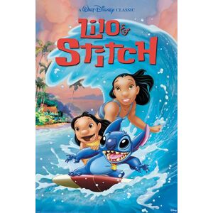 Lilo & Stitch Wave Surf plakát vícebarevný