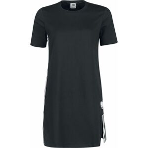 Adidas Tričkové šaty Šaty cerná/bílá