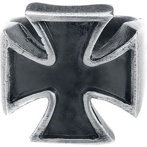 etNox hard and heavy Eisernes Kreuz prsten stríbrná
