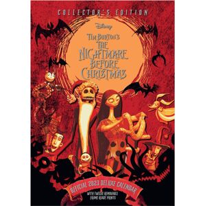 The Nightmare Before Christmas A3 nástěnný kalendář Deluxe 2023 Nástenný kalendář vícebarevný