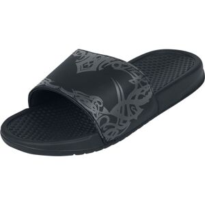 Black Premium by EMP EMP sandály s tribal motivem sandály černá