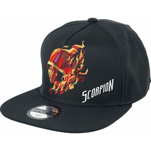 Mortal Kombat Scorpion Baseballová kšiltovka černá