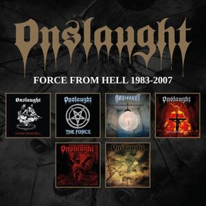 Onslaught Force from hell 1983-2007 6-CD standard