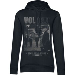 Volbeat Cover - Rewind, Replay, Rebound Dámská mikina s kapucí černá