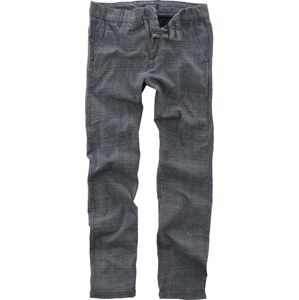 Shine Original Kostkované klubové kalhoty Kalhoty tmavě šedá