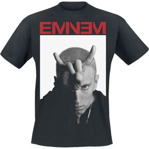 Eminem Horns Tričko černá