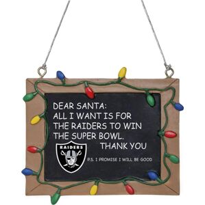 NFL Las Vegas Raiders - Tafelschild Vánocní ozdoba - koule vícebarevný