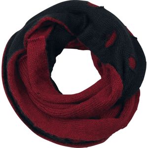 Black Premium by EMP Take Your Scarf šátek cerná/cervená