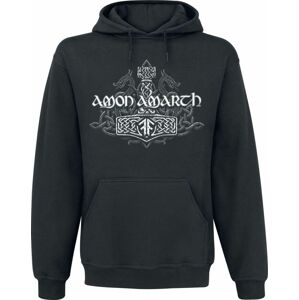 Amon Amarth Hammered Mikina s kapucí černá
