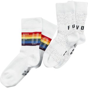 Fussvolk Balení 2 párů ponožek Rainbow Ponožky vícebarevný