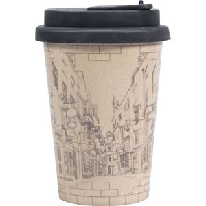 Harry Potter Hrnek z rýžových plev Diagon Alley kávový šálek béžová