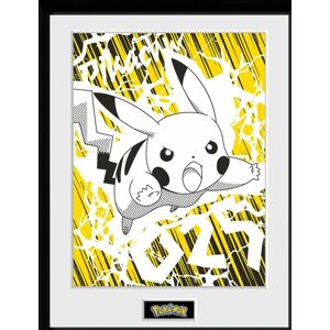 Pokémon Pikachu Bolt 25 Zarámovaný obraz standard