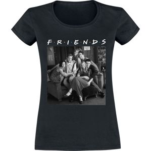 Friends Black and White Photo Dámské tričko černá