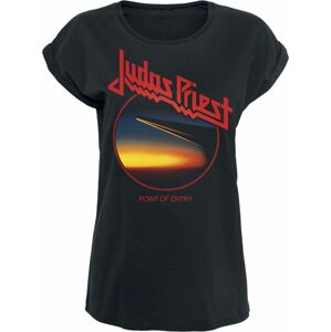 Judas Priest Point Of Entry Circle Dámské tričko černá