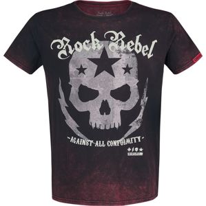 Rock Rebel by EMP Rebel Soul tricko bordová