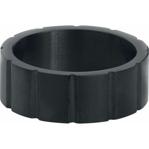 etNox Basic Black Prsten černá