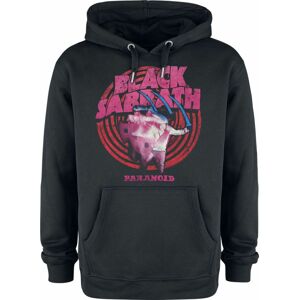 Black Sabbath Amplified Collection - Paranoid Mikina s kapucí černá