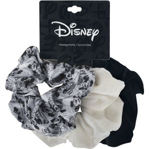 Mickey & Minnie Mouse Retro Vlasové gumičky cerná/bílá