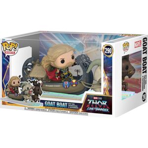 Thor Love And Thunder - Goat Boat with Thor, Toothgnasher & Toothgrinder (Pop! Ride Super Deluxe) Vinyl Figur 290 Sberatelská postava standard