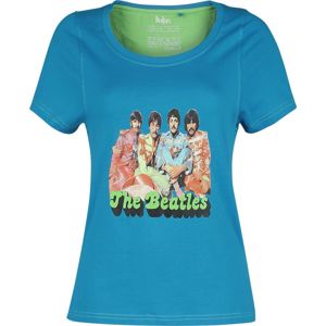 The Beatles Magical Dámské tričko tyrkysová