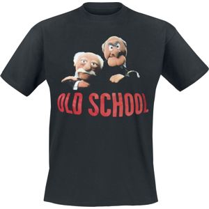 The Muppets Old School Tričko černá
