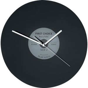 Skleněné nástěnné hodiny Vinyl Nástenné hodiny standard