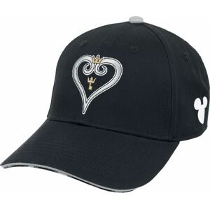 Kingdom Hearts Logo Baseballová kšiltovka černá