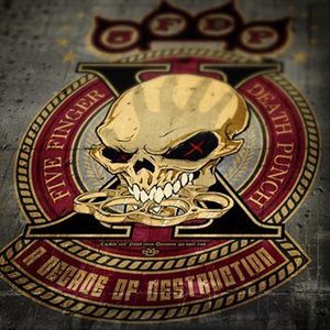 Five Finger Death Punch A decade of destruction CD standard