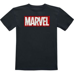 Marvel Kids - Classic Logo detské tricko černá