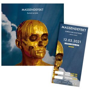 Massendefekt Zurück ins Licht - Braunschweig - 12.03.2021 - Westand CD & vstupenka standard