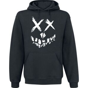 Suicide Squad Skull Logo Mikina s kapucí černá
