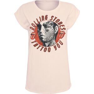 The Rolling Stones Tattoo You Never Stop Dámské tričko růžová