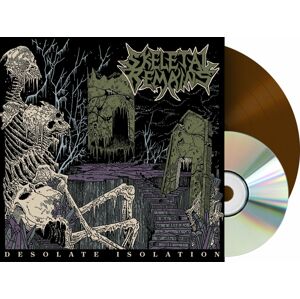 Skeletal Remains Desolate isolation LP & CD hnědá