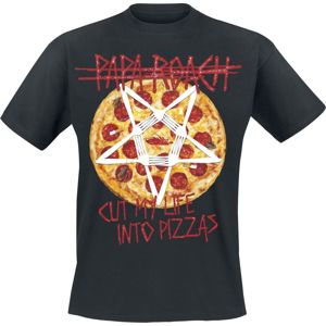 Papa Roach Pizza Tričko černá