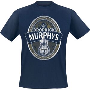 Dropkick Murphys Beer Label Tričko námořnická modrá